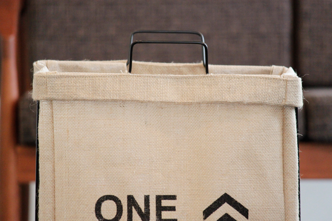 ジュートランドリーバスケットA かご アイアン