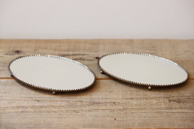 ミラートレイ(ゴールド) L 2個セット