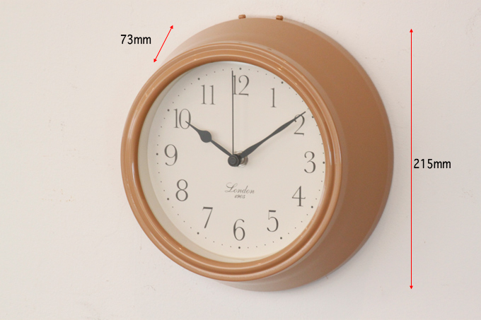 オレンジ シンプル 北欧 壁掛け かわいい