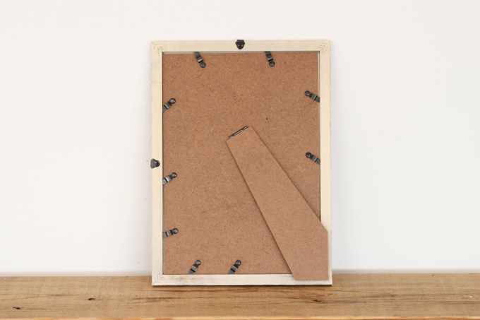 シャビーグレー A4 ナチュラル 壁掛けディスプレイ