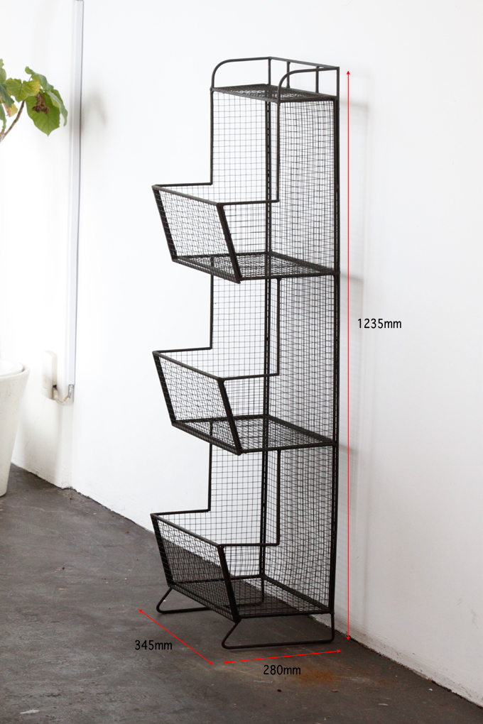 WIRE MAGAZINE RACK ラック ワイヤー 収納