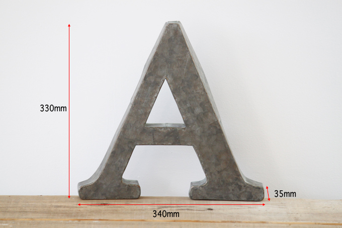 インテリア イニシャル ディスプレイ エンブレム