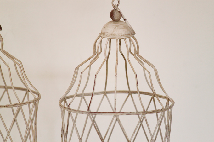 鳥かご型 アンティーク調 おしゃれ ディスプレイ 小物入れ