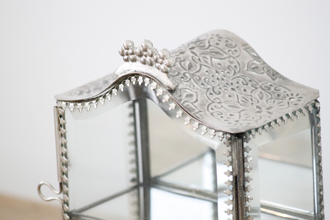 ガラスケース 真鍮 ブラス アンティーク調