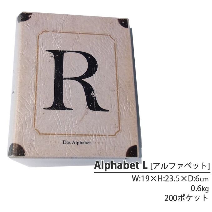“アルバム,200ポケット,アルファベット”