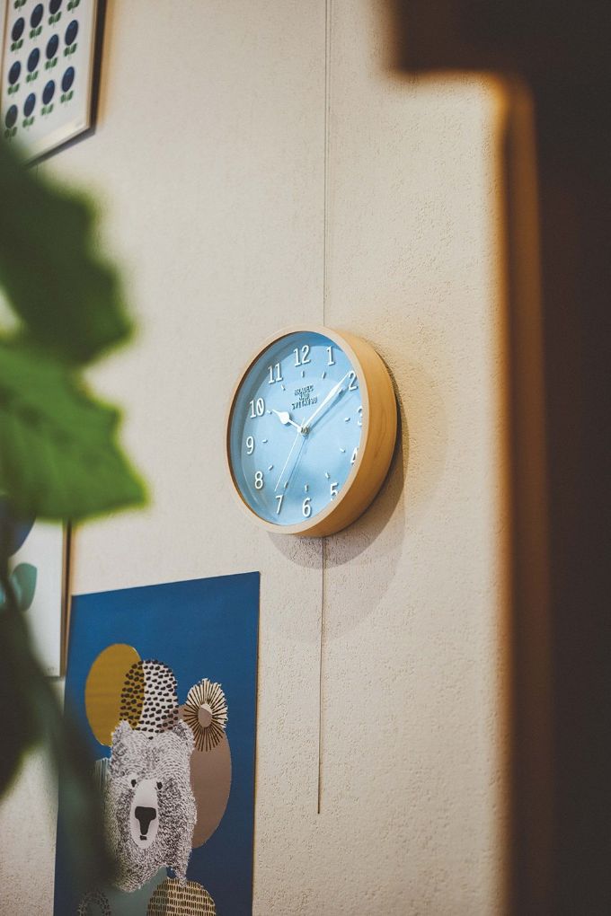 “電波掛け時計,カラフル,オシャレ”