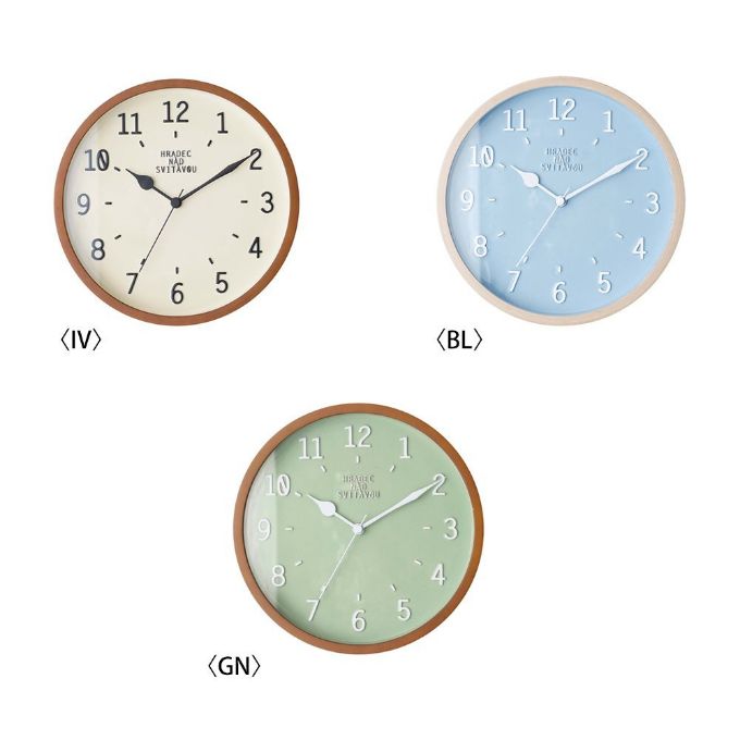 “電波掛け時計,カラフル,オシャレ”