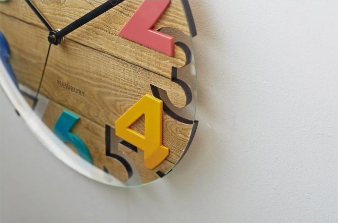 “カラフル,立体数字,カラフル”