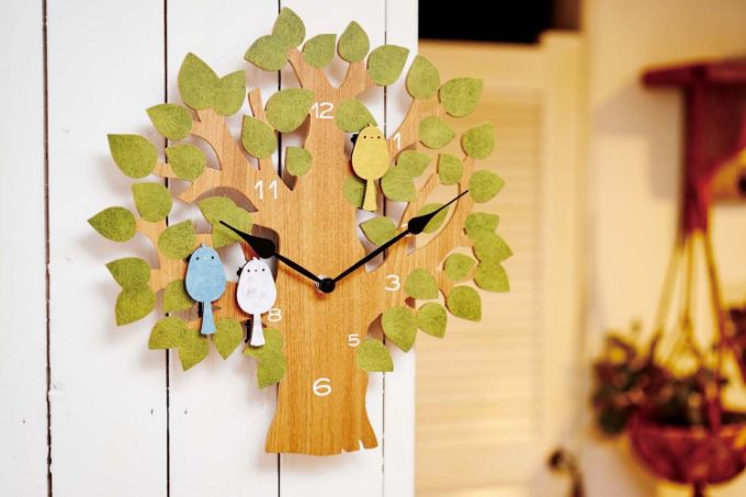 “小鳥,振り子,寝室”