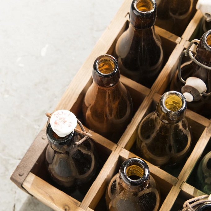 “ウッドケース入りボトル”