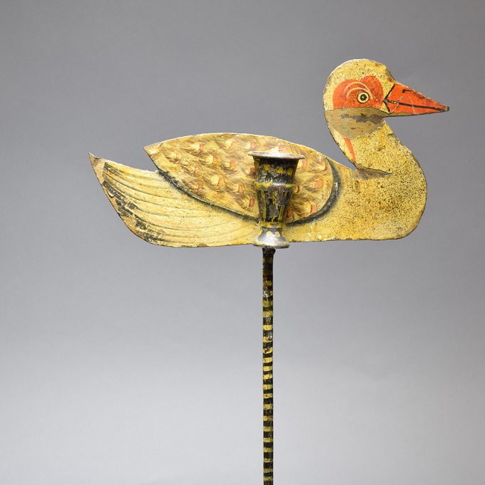 “水鳥のキャンドルスタンド”