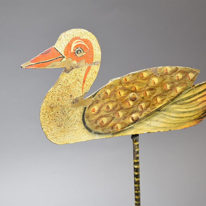 “水鳥のキャンドルスタンド”