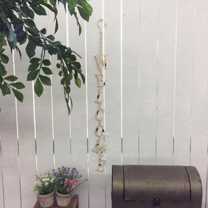 SPICE JARDIN FER アイアンハンギングサイン