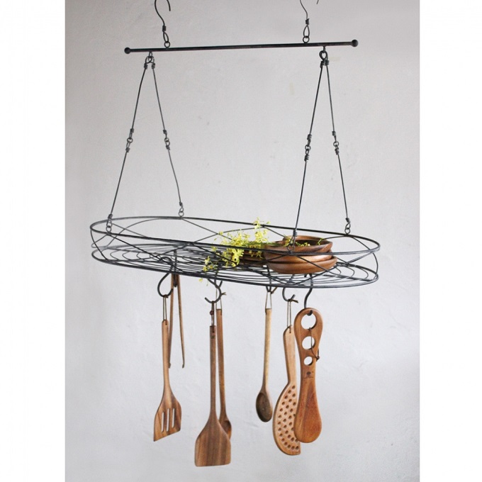SPICE ポルテ アイアンディスプレイハンギングバスケット