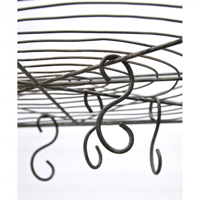 SPICE ポルテ アイアンディスプレイハンギングバスケット