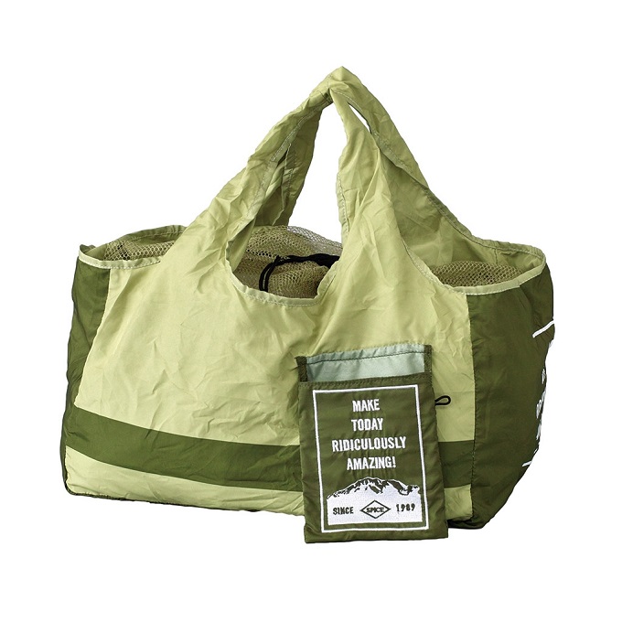 SPICE GO GREEN 折りたたみ軽量エコバッグ