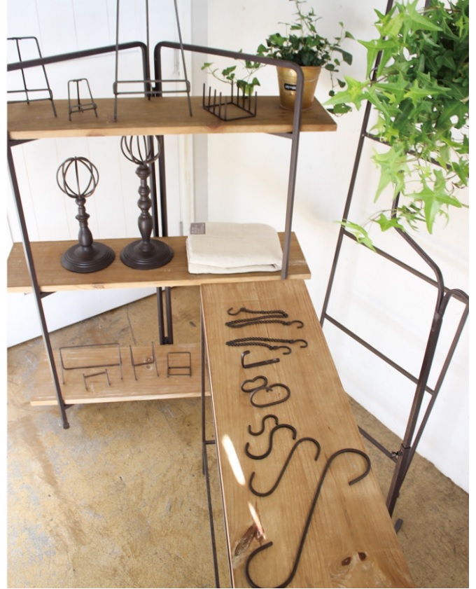 3段スリムシェルフ