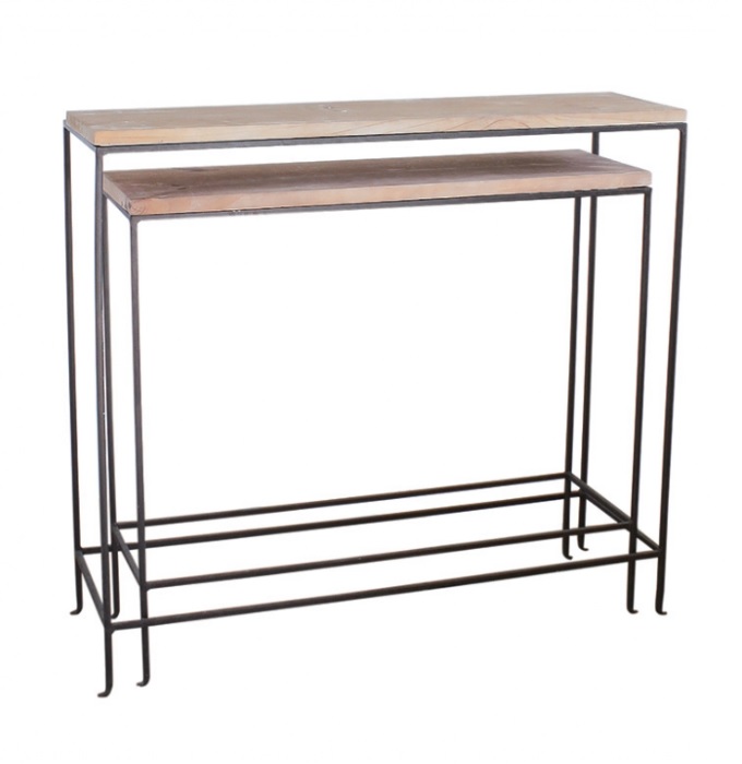 コンソールテーブル2サイズセット 