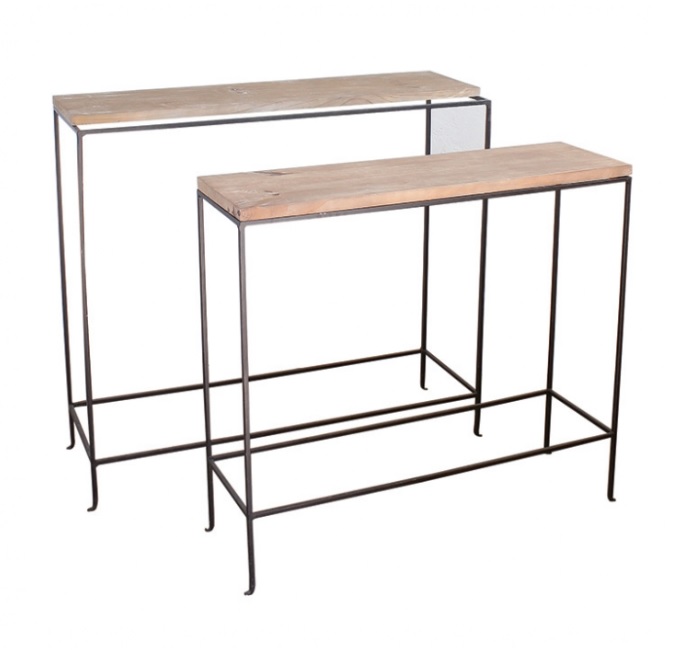 コンソールテーブル2サイズセット 