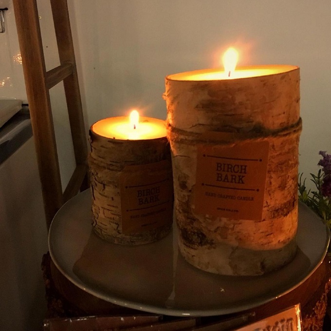 SPICE バーク キューブキャンドル