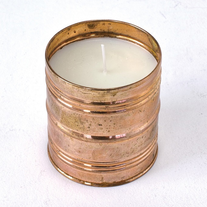 SPICE ブリキ缶入り ピラーアロマキャンドル