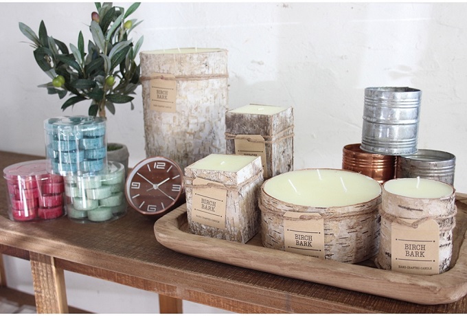 SPICE ブリキ缶入り ピラーアロマキャンドル