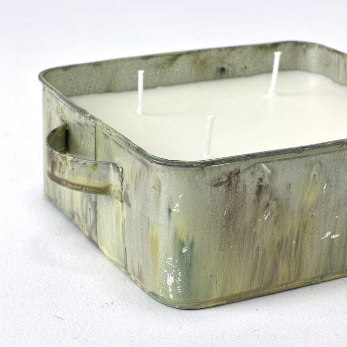 SPICE ブリキ缶入り ピラーアロマキャンドル