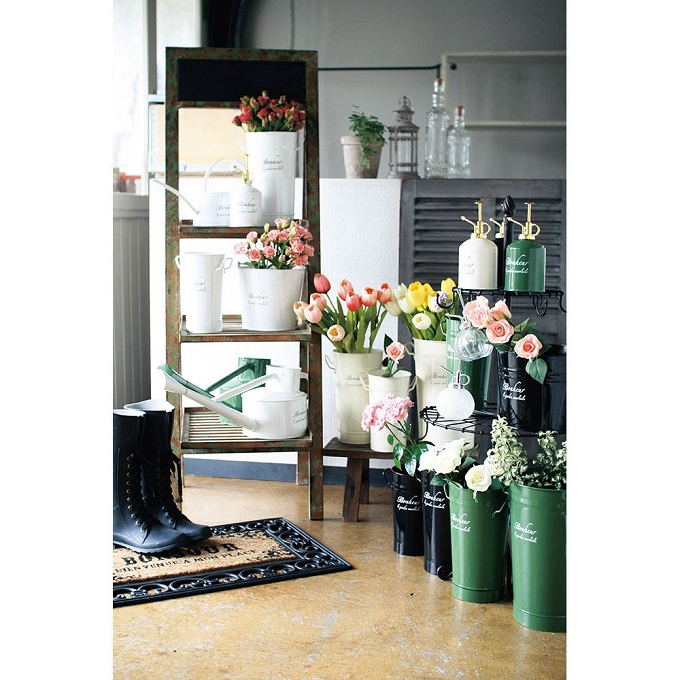 SPICE ボヌール ブリキフラワーポット