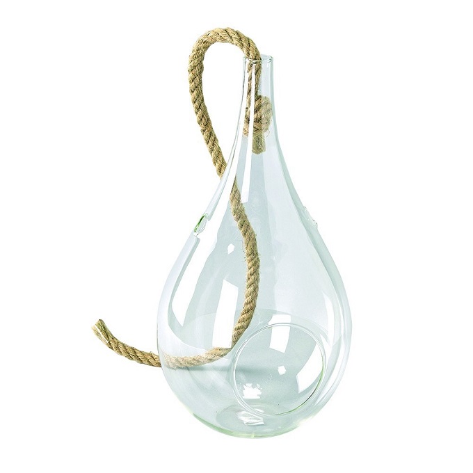 SPICE ロープハンギングガラスベース ドロップ