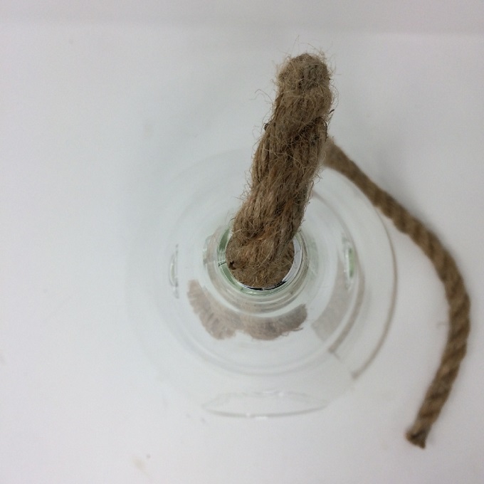 SPICE ロープハンギングガラスベース ドロップ