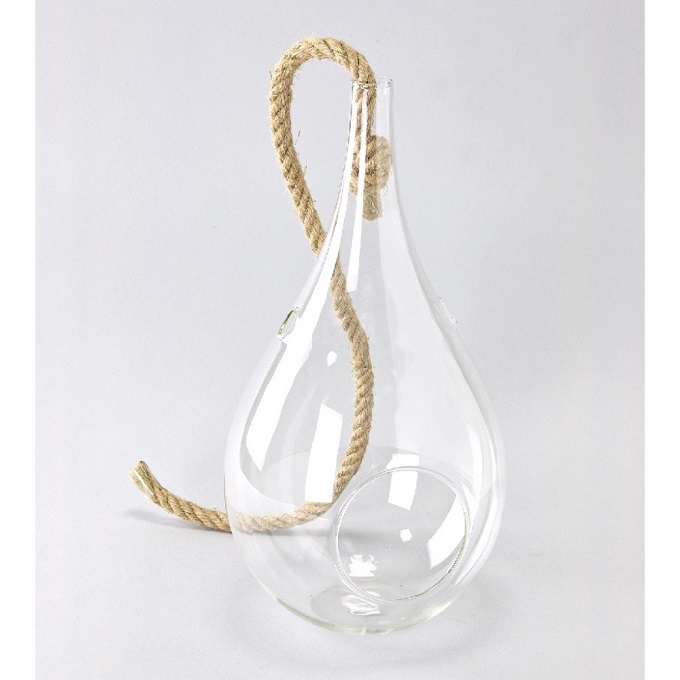 SPICE ロープハンギングガラスベース ドロップ