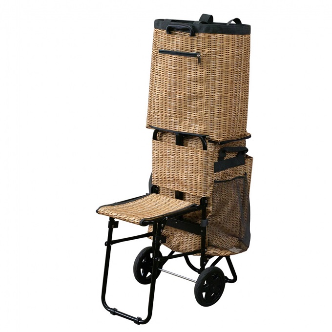 SPICE バカンス イス付きクーラートロリーバッグ