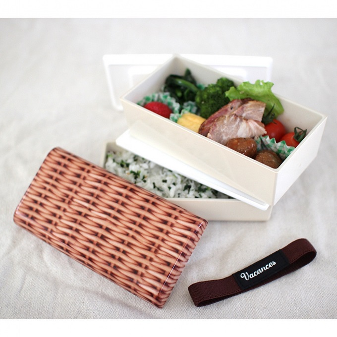 SPICE バカンス 2段ランチボックス