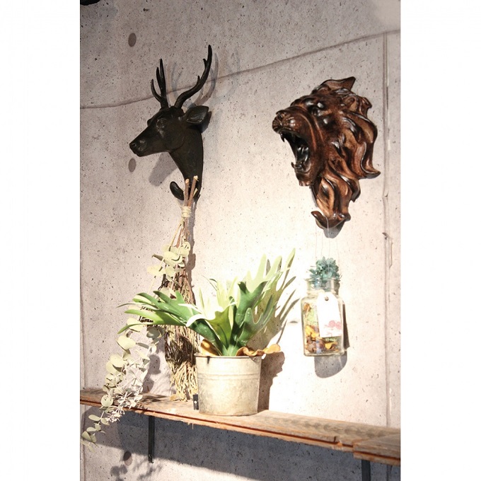 SPICE SHABBYCHIC アニマルウォールデコフック