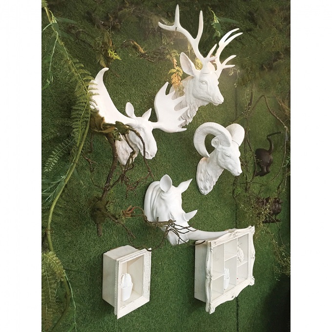 SPICE SHABBYCHIC アニマルウォールデコフック