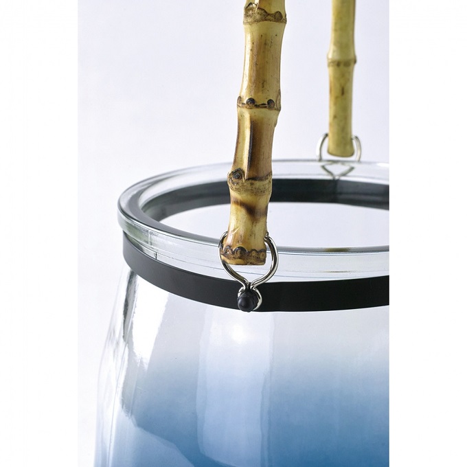 SPICE enrich バンブーハンドルジャギッドガラスベース