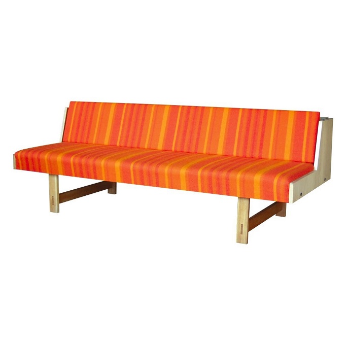 wegner style orange daybed