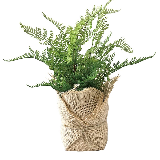 SPICE ジュートポット入りフェイクグリーン