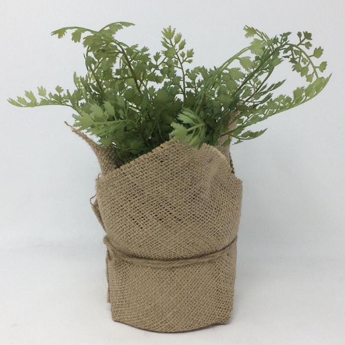 SPICE ジュートポット入りフェイクグリーン