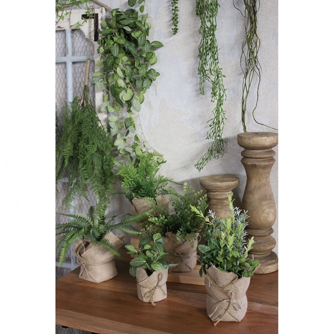 SPICE フェイクグリーンスワッグ