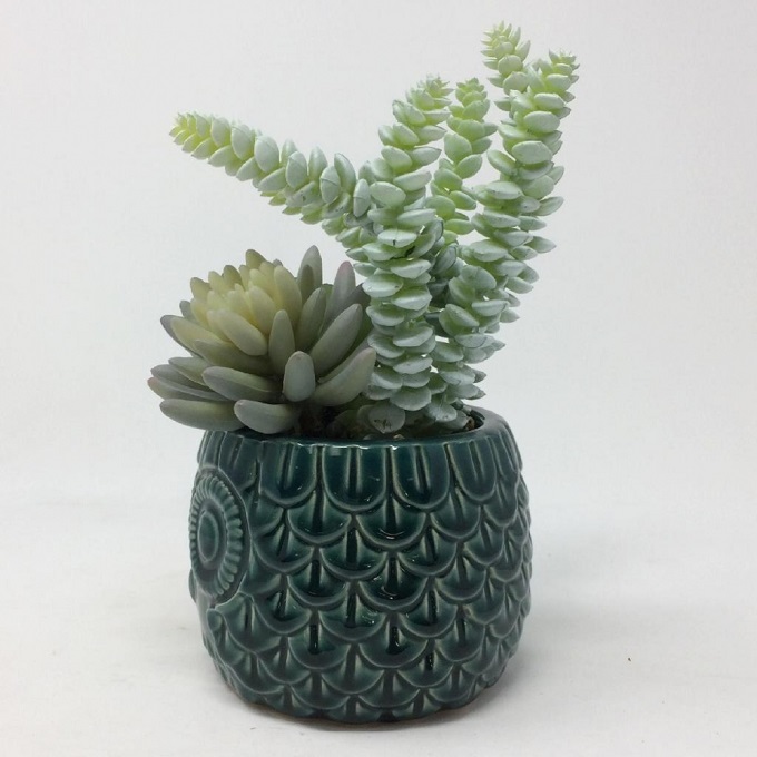 SPICE フェイクグリーンアレンジ スクエア