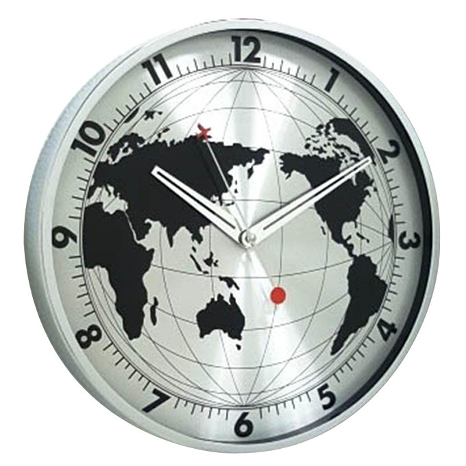 SPICE EDGE 壁掛け時計 GLOBE