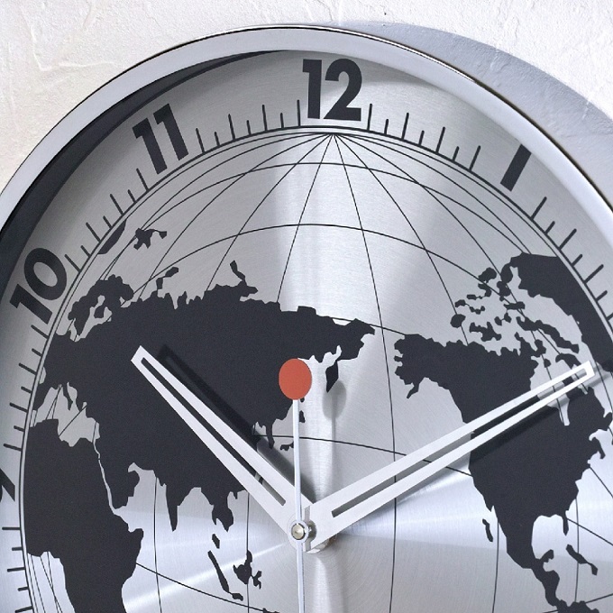 SPICE EDGE 壁掛け時計 GLOBE