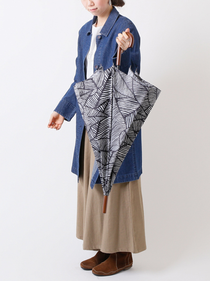 “アフリカン柄傘”