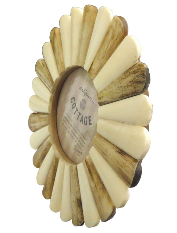 “フラワー風フォトフレーム”