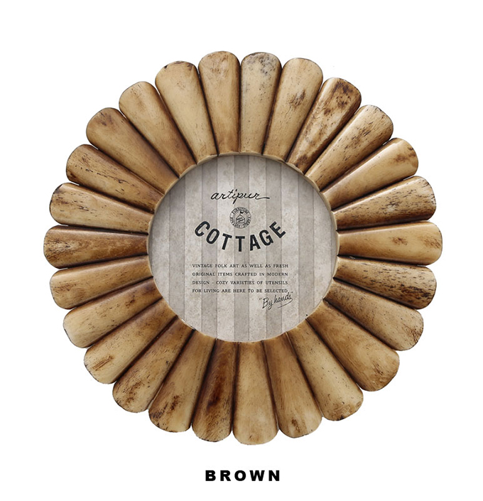 “フラワー風フォトフレーム”