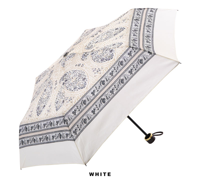 “インド更紗柄折り畳み傘”