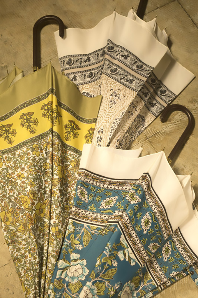 “インド更紗柄傘”