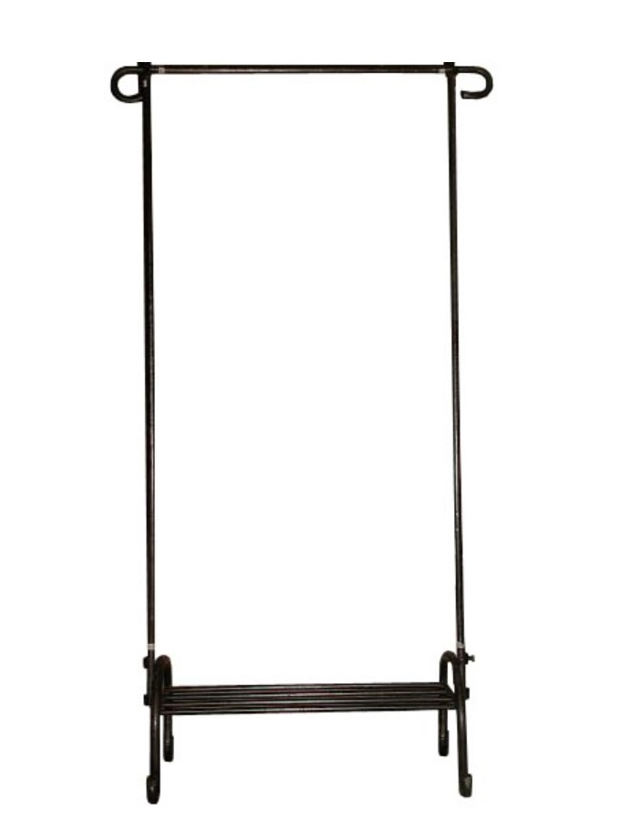 “靴置付ハンガーラック”