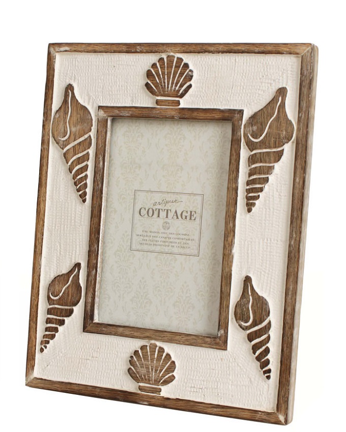 “シェルモチーフフォトフレーム”